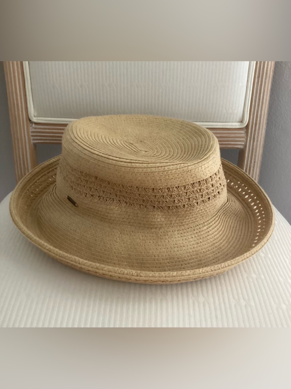 ☀️ NINE WEST Woven hat EUC straw hat One Size